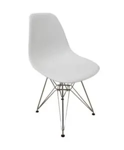 silla-blanca-con-patas-de-acero